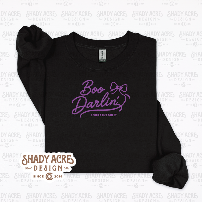 Boo Darlin - Spooky but Sweet Crewneck