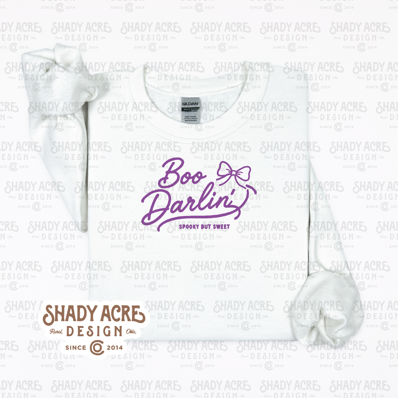 Boo Darlin - Spooky but Sweet Crewneck
