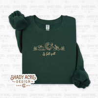 It's Fall Y'all - Line Art Crewneck