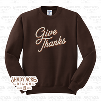 Give Thanks Crewneck